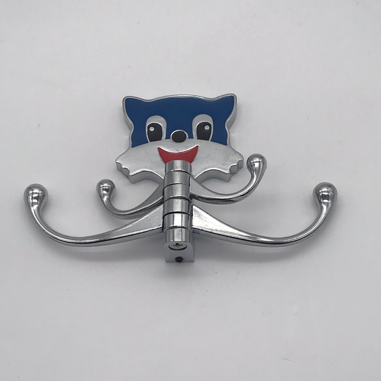 猫型不锈钢挂钩、卡通金属衣帽钩