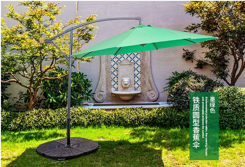 户外防晒太阳伞 铝合金沙滩遮阳伞 单边庭院露台民宿香蕉伞详情图3