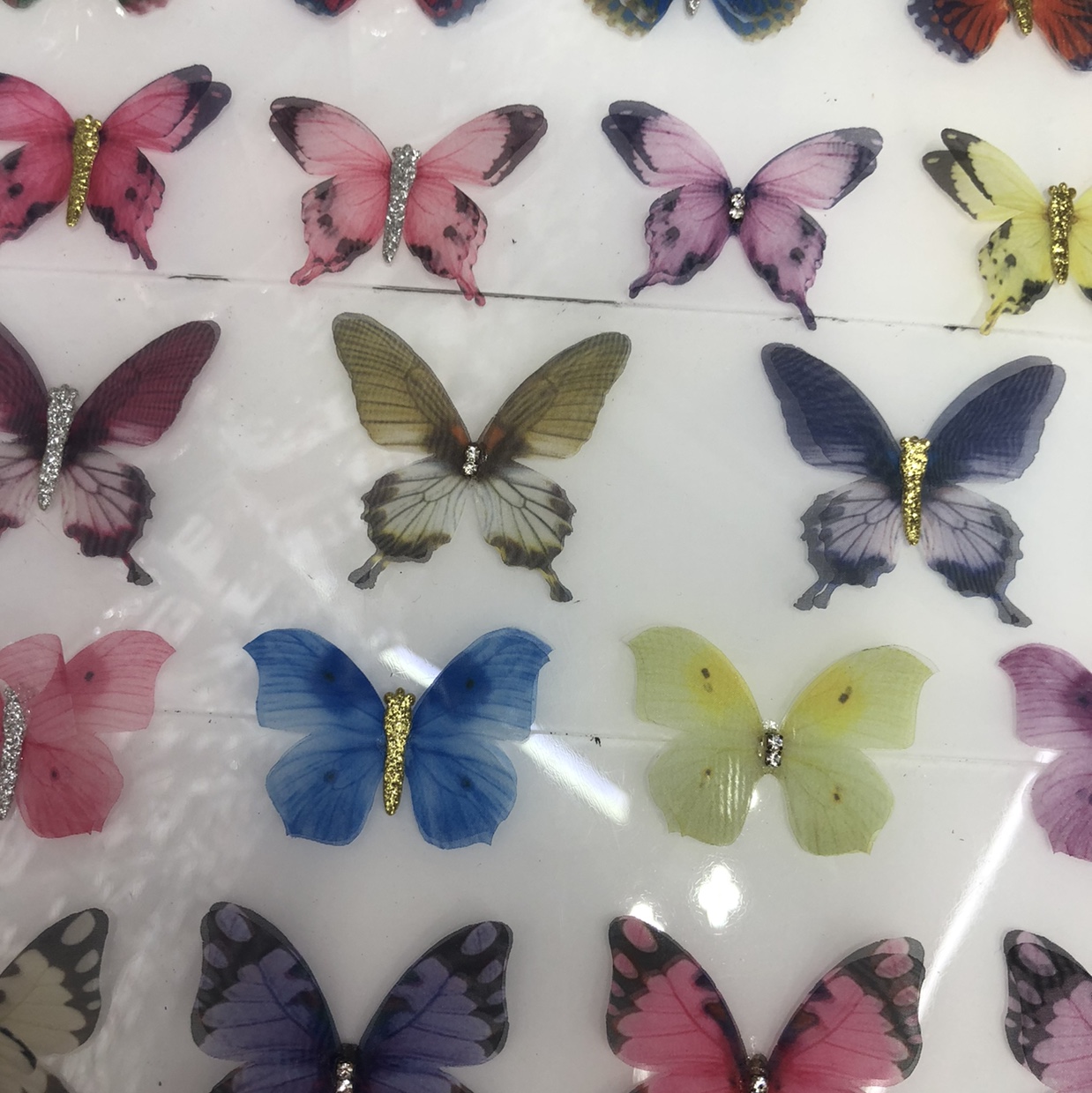Butterfly double layer customizable yarn accessories thumbnail