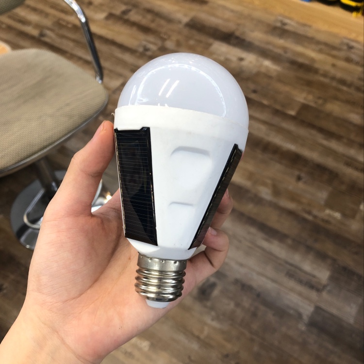 Solar power generation lamp bubble 7w bulb