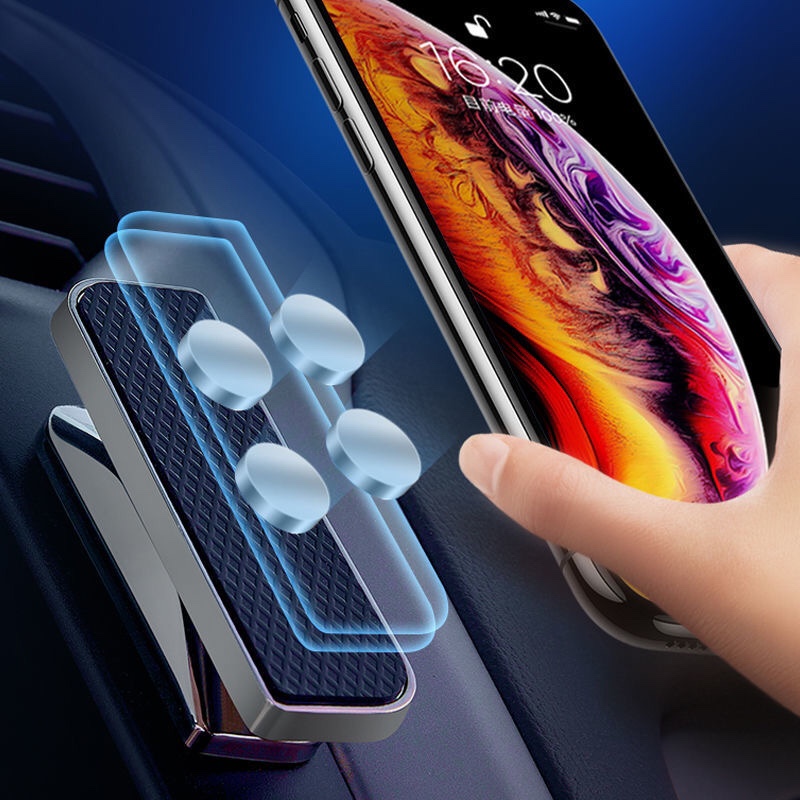 车载手机支架懒人导航强吸盘磁吸式汽车出风口支架迷你神器多功能详情图7