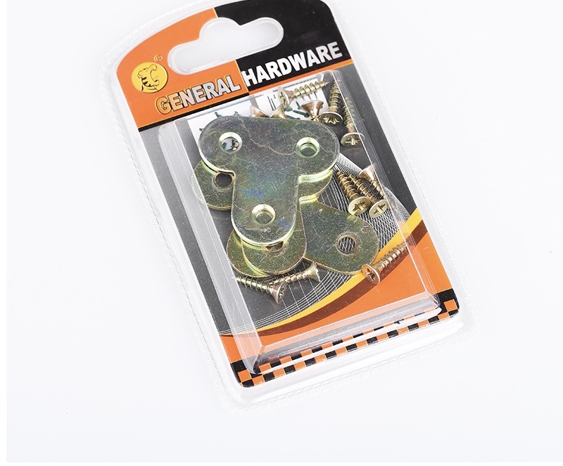T-type Angle iron fixed support lamination furniture connector decoration fixed hardware T-type Angle iron wholesale