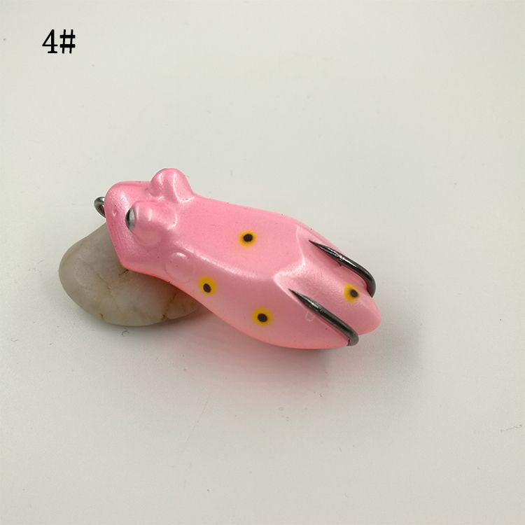 峰芒蛙5.0cm/10.5g 路亚饵黑鱼专杀双沟软胶带亮片雷蛙轻松刺鱼详情图3