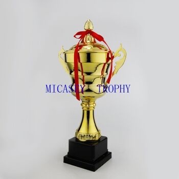 Metal trophies with covers, trophies for competition events Application Scenario