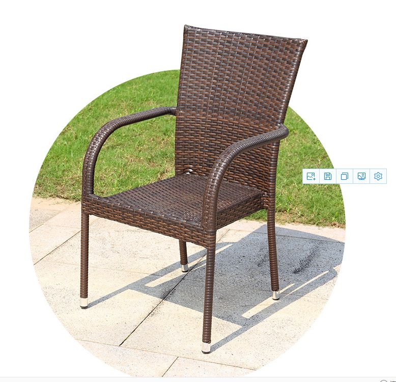 Outdoor Table And Chair Outdoor Leisure Table And Chair Garden Woven Rattan Chair Tea Table Combination Open Balcony Table And Chair Item Picture