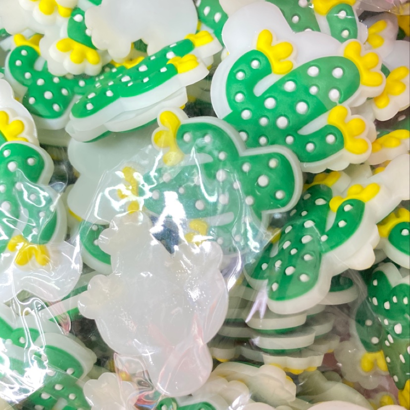 Green desert cactus and cute girl jewelry accessories are selling well
