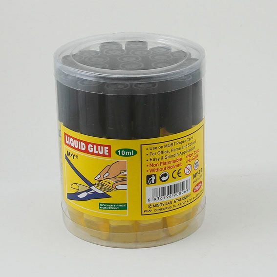 10ml pointed tip yellow bottle liquid glue for office stationery detail image 4