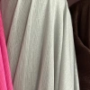 Light grey silver-threaded crepe fabric, glittering crepe fabric, decorative items, handicrafts, headwear, clothing fabric Specification image