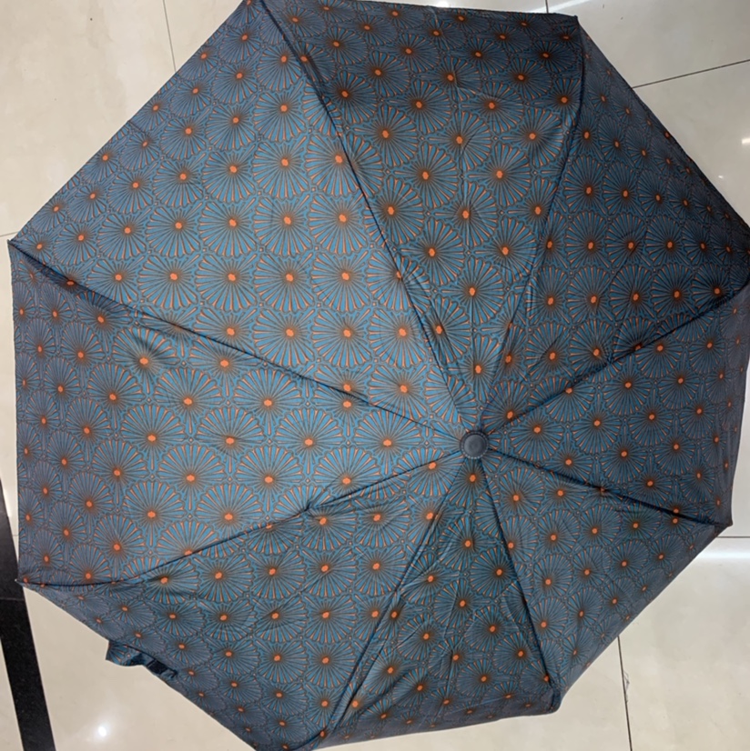 8033 Self-Opening 8K Fan Umbrella Specification drawing