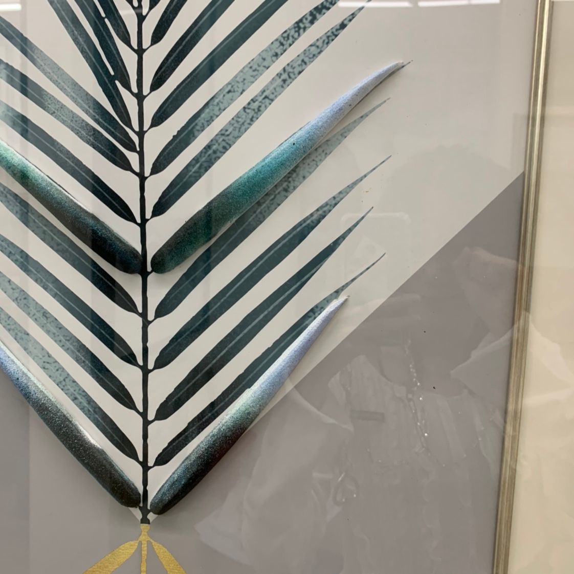 现代中式简欧美式风格客厅沙发背景装饰画 相框60*80详情图2