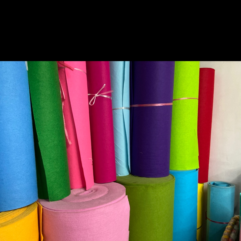 Colorful 5mm thick felt non-woven fabric, handcrafted studio decorations, handicrafts, toys, daily necessities, multiple colors to choose from