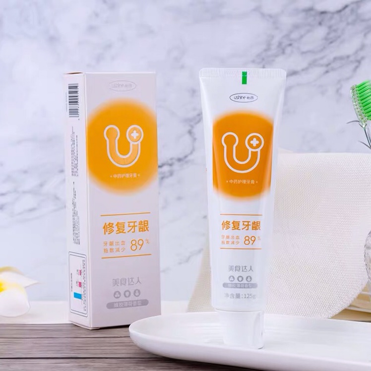 U+ Chinese Medicine Ingredient Toothpaste Specification drawing