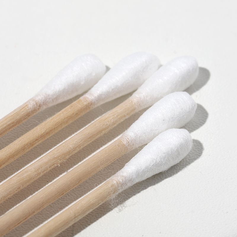 一次性棉签袋装化妆棉棒棉花圆头掏耳朵棉球脱卸妆2头细节图