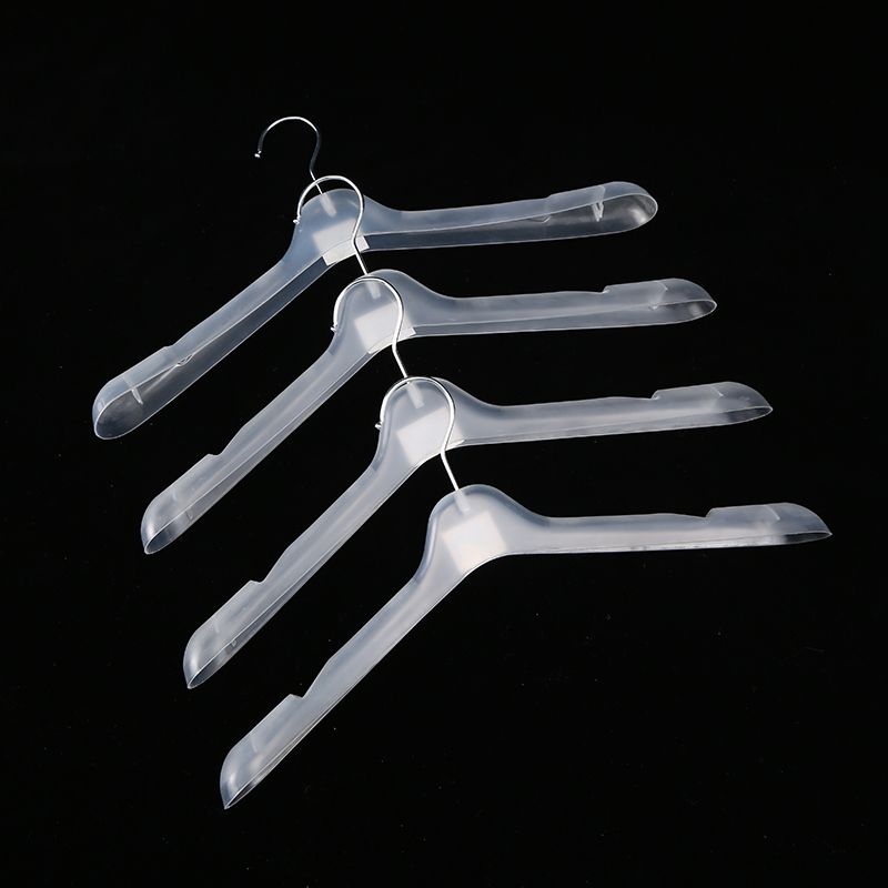 【批发】服装店展示架透明衣架防滑女装成人无痕水晶婚纱衣撑子厂家直销