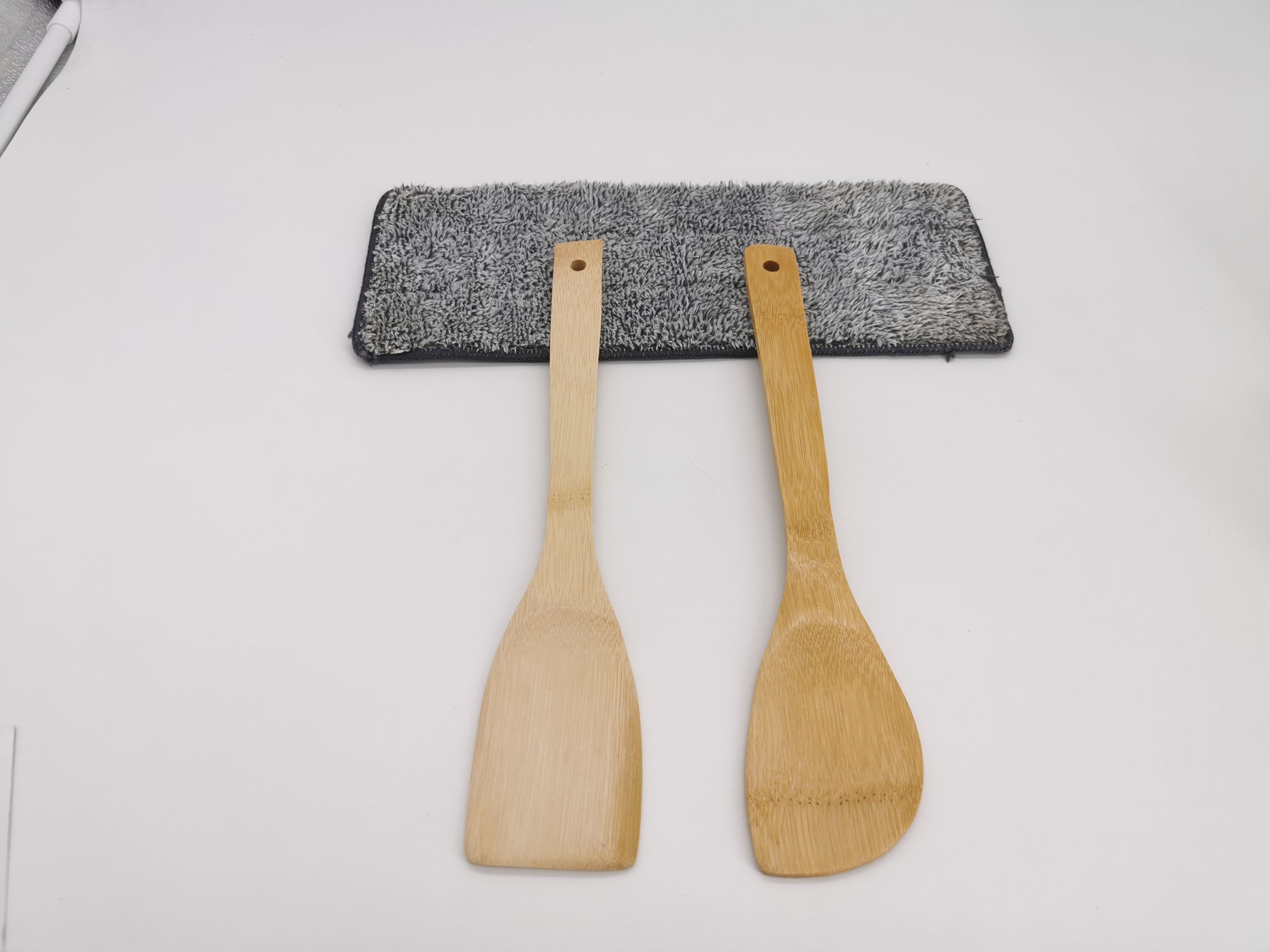 竹木铲子不粘锅专用木勺木锅铲炒菜竹木材质锅铲厨具长柄勺两件套产品图