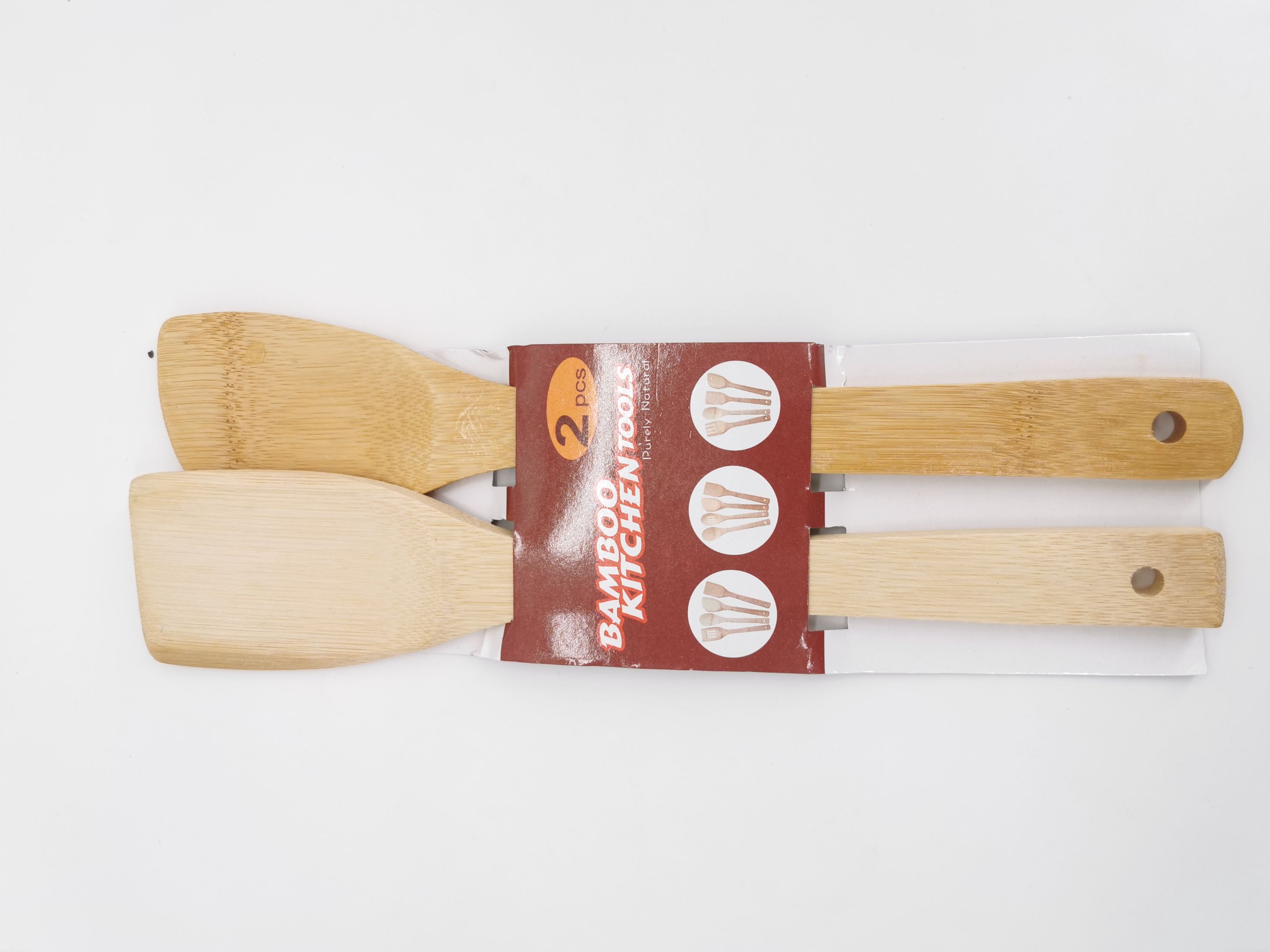 竹木铲子不粘锅专用木勺木锅铲炒菜竹木材质锅铲厨具长柄勺两件套详情图4