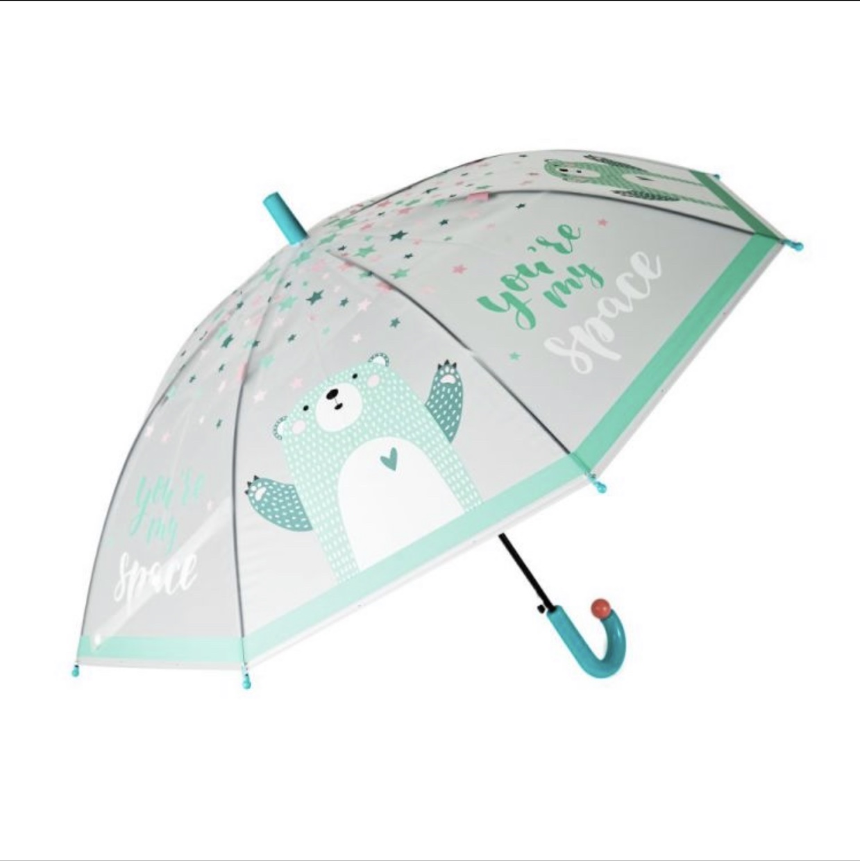 50 cm POE children's umbrella in mixed colors details Picture
