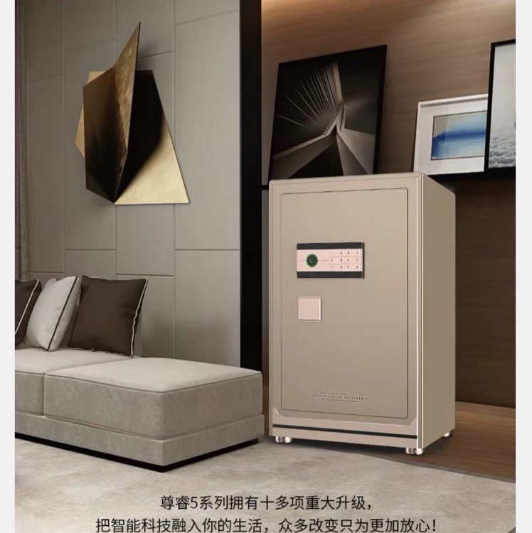 品牌智能WIFI 指纹保险箱家用办公保险柜3c认证产品图