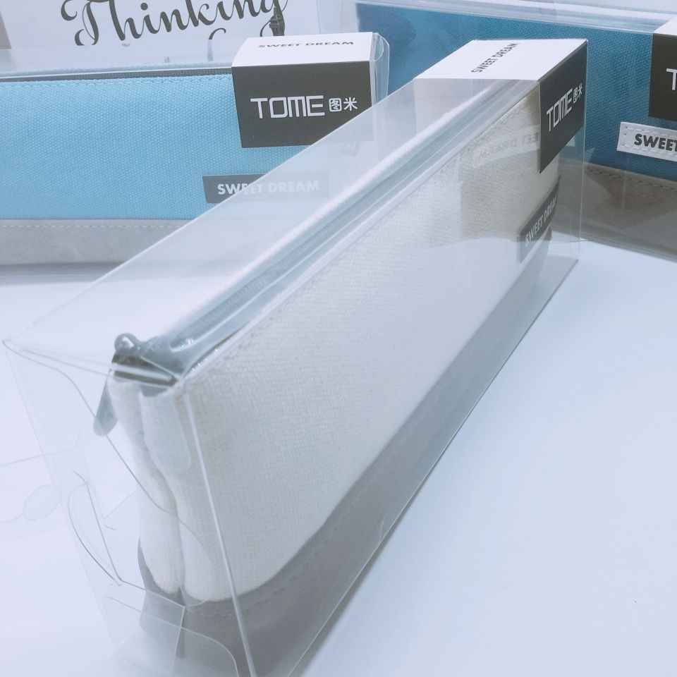 Low flight reverse ladder pen bag Creative student stationery bag simple small fresh zipper details Picture