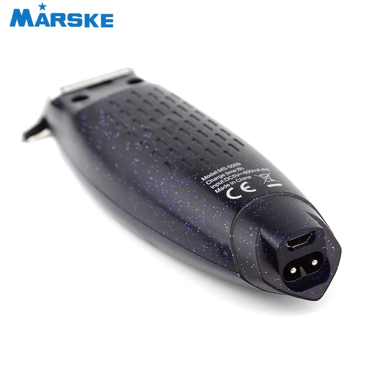 MS-5009电动理发器油头推剪超薄刀头剃头刀光头美发雕刻理发剪白底实物图