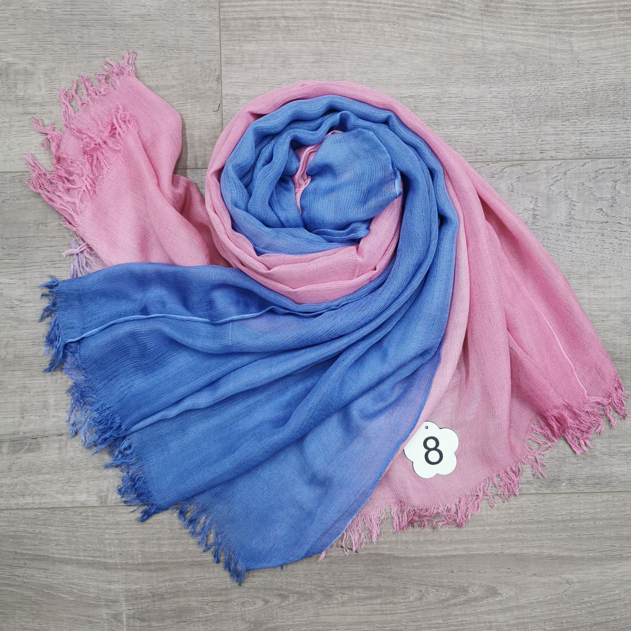 Tianzhu Left And Right Gradient Scarf Shawl Holiday Elegant National Wind Four Seasons Love full figure