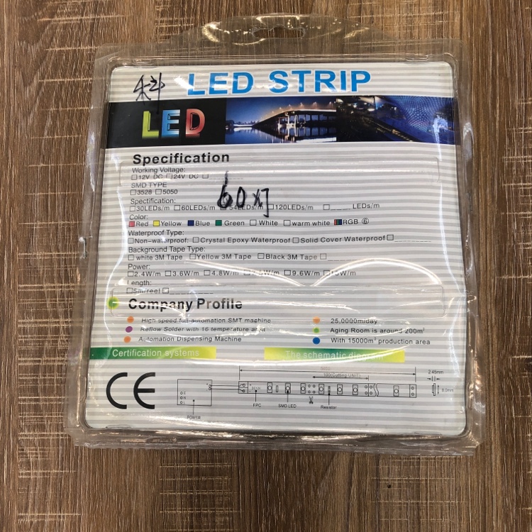 LED5050RGB single-panel set Specification image