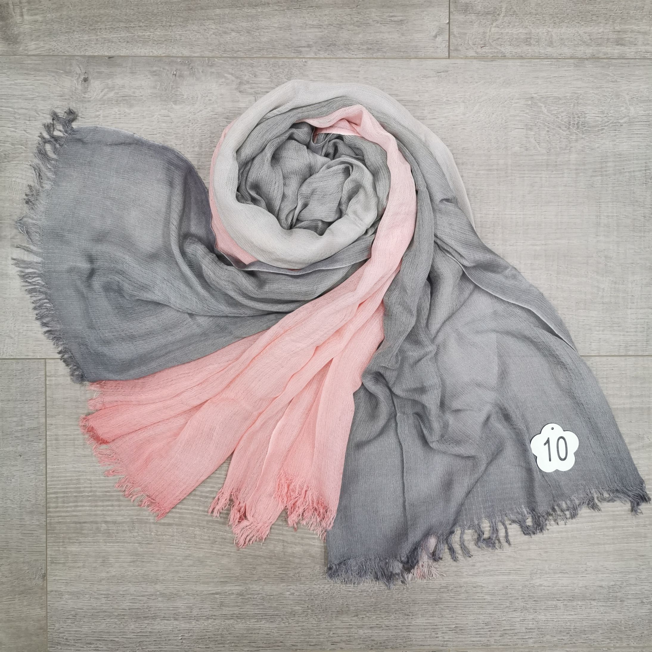 Tianzhu Left And Right Gradient Scarf Shawl Holiday Elegant National Wind Four Seasons Love Item Picture