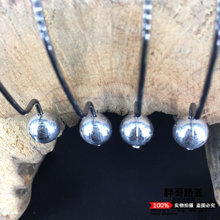 Dongle Jian Pang Goluya g3.5g 5g Crank lead Head Hook Wide Bellied Crank Hook Soft Bait Hook Lure Hook Soft Insect detail image 2