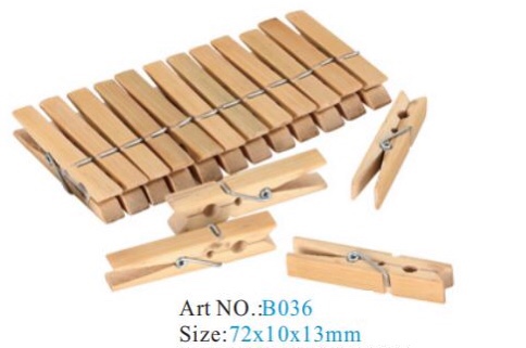 B036-24pc精品竹夹