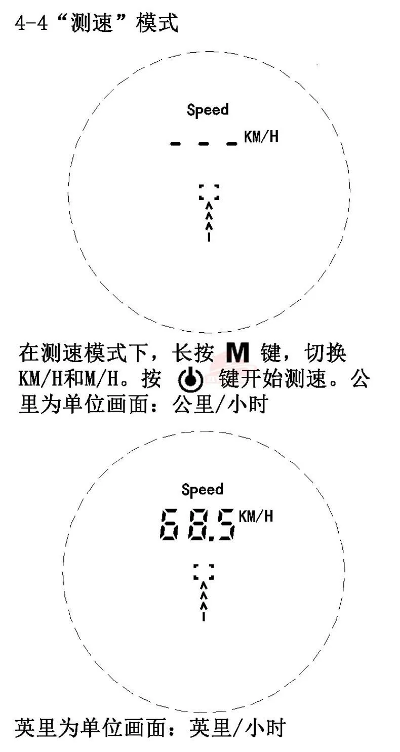 ZIYOUHU laser rangefinder, a high-precision waterproof distance measurement instrument for outdoor speed, height and Angle measurement, is available for one-piece delivery detail image 6