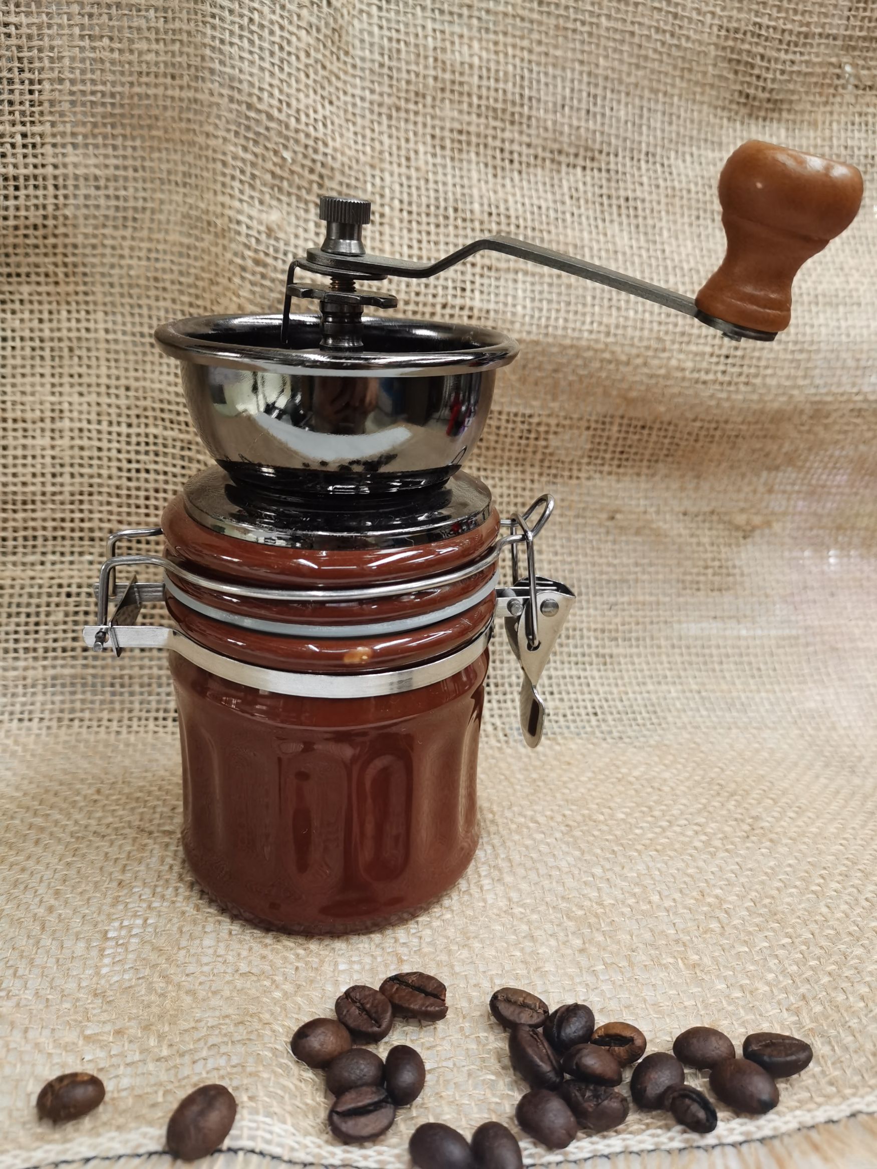 Manual coffee grinder ceramic Specification image
