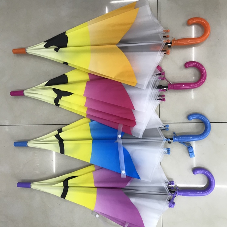 Children's Umbrella Children's Umbrella Girl Toddler Round Boy Baby Child Primary School Princess Portable Creative Easy To Collect Small Cute Mini details Picture