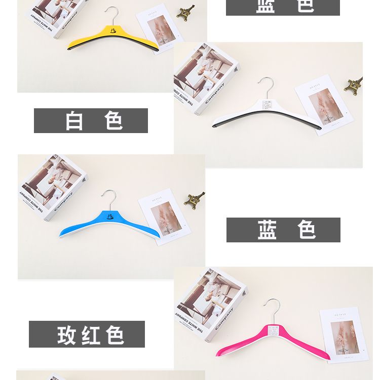 旭峰 品牌童装店专用中大童加厚衣架防滑宽肩裤挂详情图4