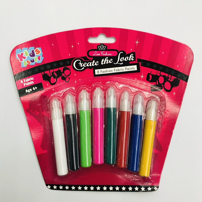 12 pieces textile paint, clothing painting, clothing paint