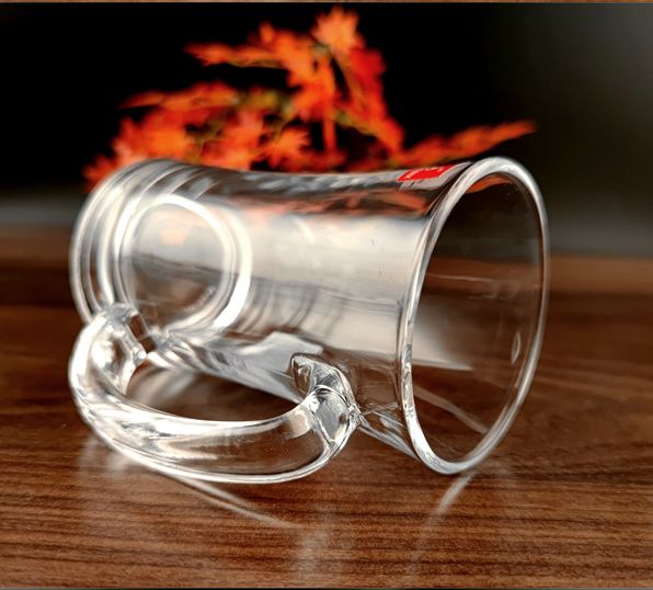 丽尊 玻璃把杯 冷饮啤酒把杯 牛奶果汁杯  耐热茶饮杯 KTZB27详情3