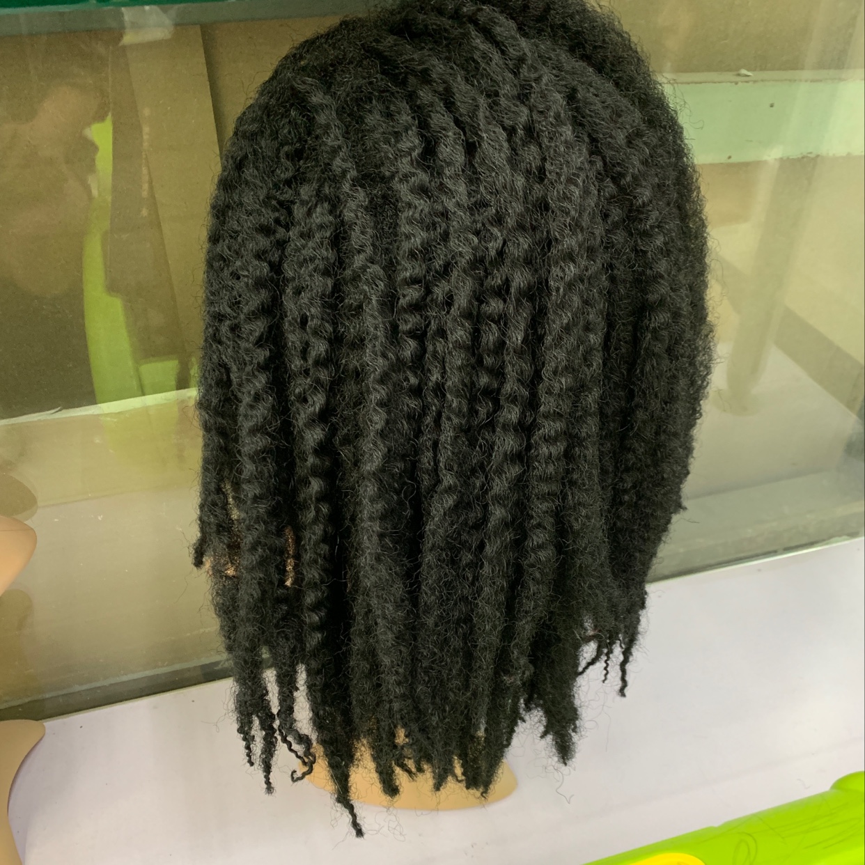 Custom-made and wholesale African dreadlock wigs and braided wigs Specification image