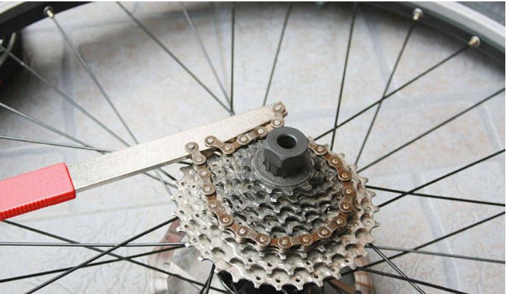 Bicycle Flywheel Tool Chain Wrench Clamp Fly Mount Tool Variable Speed Bicycle Accessories Repair Wrench undefined