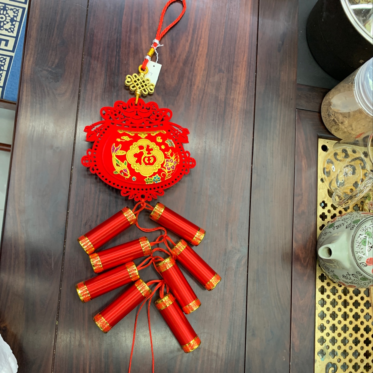 2.5 Silk gloss ribbon lucky bags for festive wedding and festival items when moving into a new home