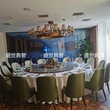 杭州明档餐厅菠萝椅海鲜酒店轻奢餐椅饭店包厢北欧现代简约椅子