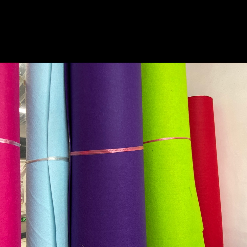 Purple 1mm thick felt non-woven fabric, handcrafted for studio decorations, handicrafts, toys, daily necessities, multiple colors available, customizable thickness details Picture