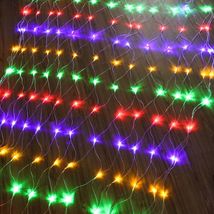 8*10米672灯led网灯渔网状树户外防水过年装饰节日小彩灯