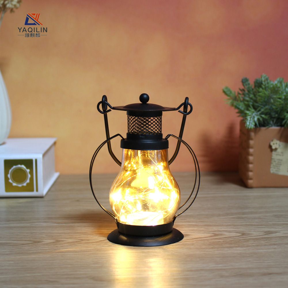 Manufacturer direct classic lantern electronic lamp compact simple bar home stay artistic style decorative lights thumbnail