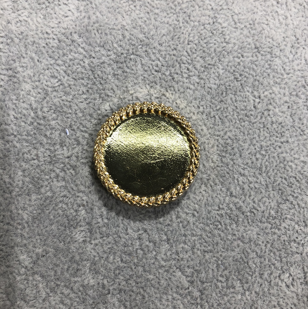 Wheat-ear round alloy base buckle thumbnail