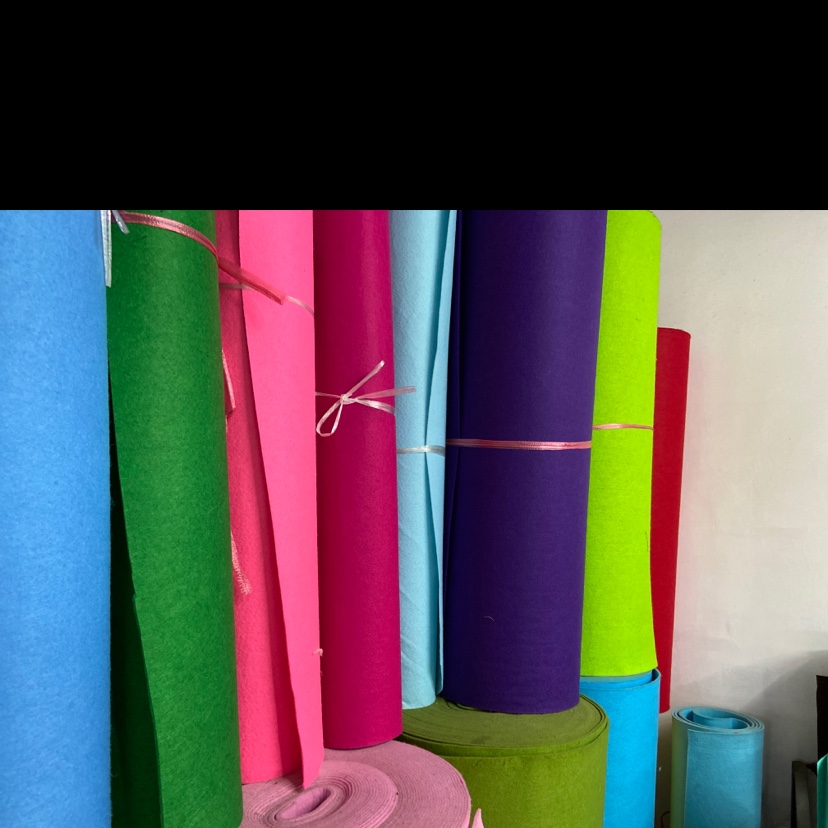 Colorful 5mm thick felt non-woven fabric, handcrafted studio decorations, handicrafts, toys, daily necessities, multiple colors to choose from Specification image