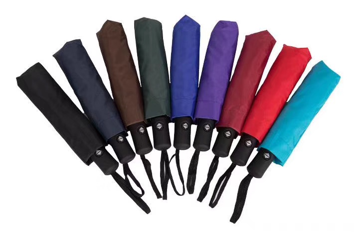 三折黑胶全自动素色