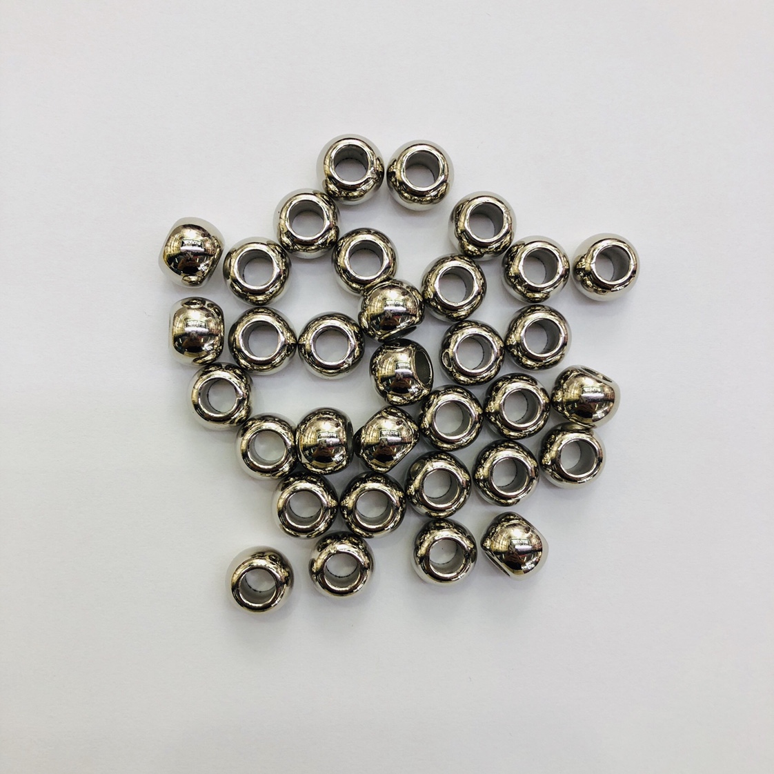 CCB Pearl Gold White K rose gold gun black 8mm10mm12mm14mm16mm