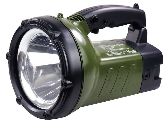 SUNCA Xinjia CS-220CL charged strong light remote LED searchlight 10W outdoor long-range hunting flashlight full figure