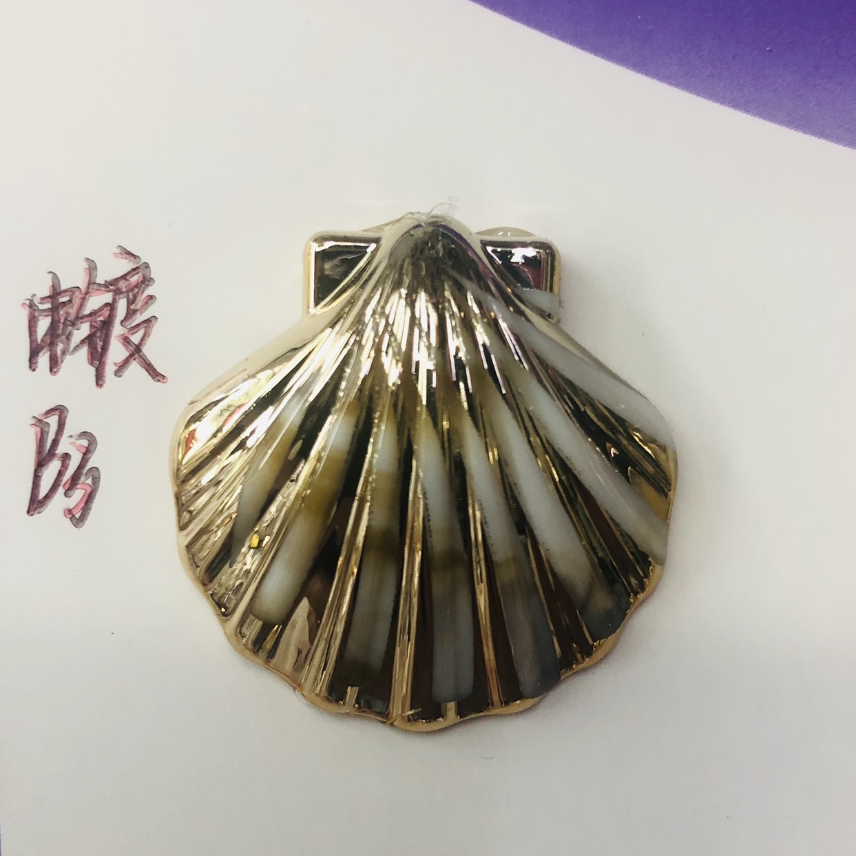 Acrylic imitation shell electroplating accessories shoes decorative curtain lighting accessories thumbnail