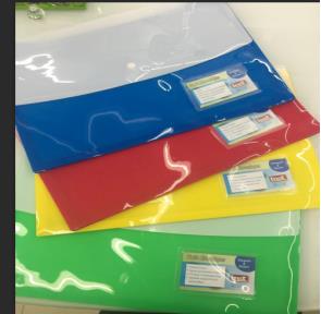 Square FC file bag with cover