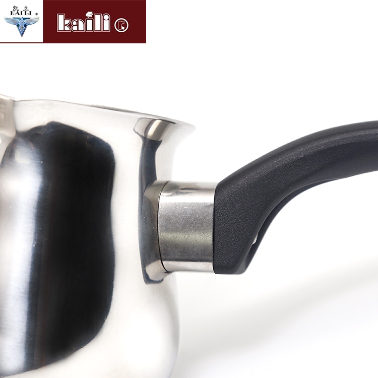 720ml  不锈钢咖啡杯，奶杯白底实物图